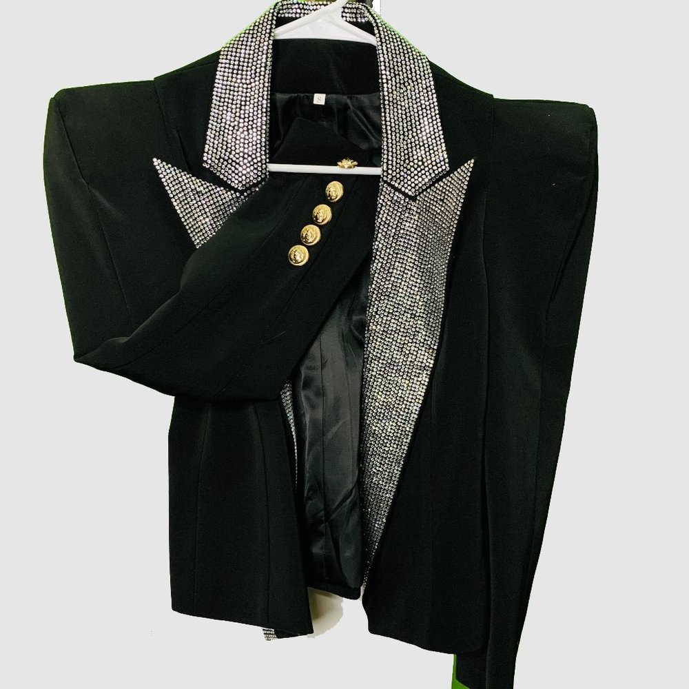 Gorgeous Michael Jackson Style Jacket / Blazer Size XS US 2